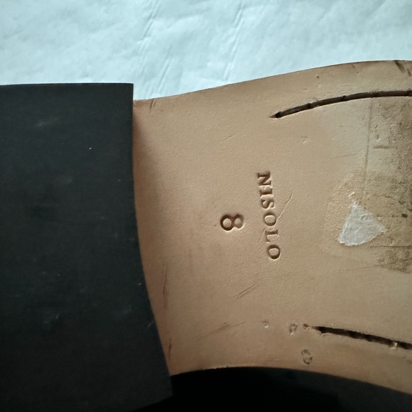 EUC Nisolo black leather lace up chukka boot Size 8 - Picture 4 of 7